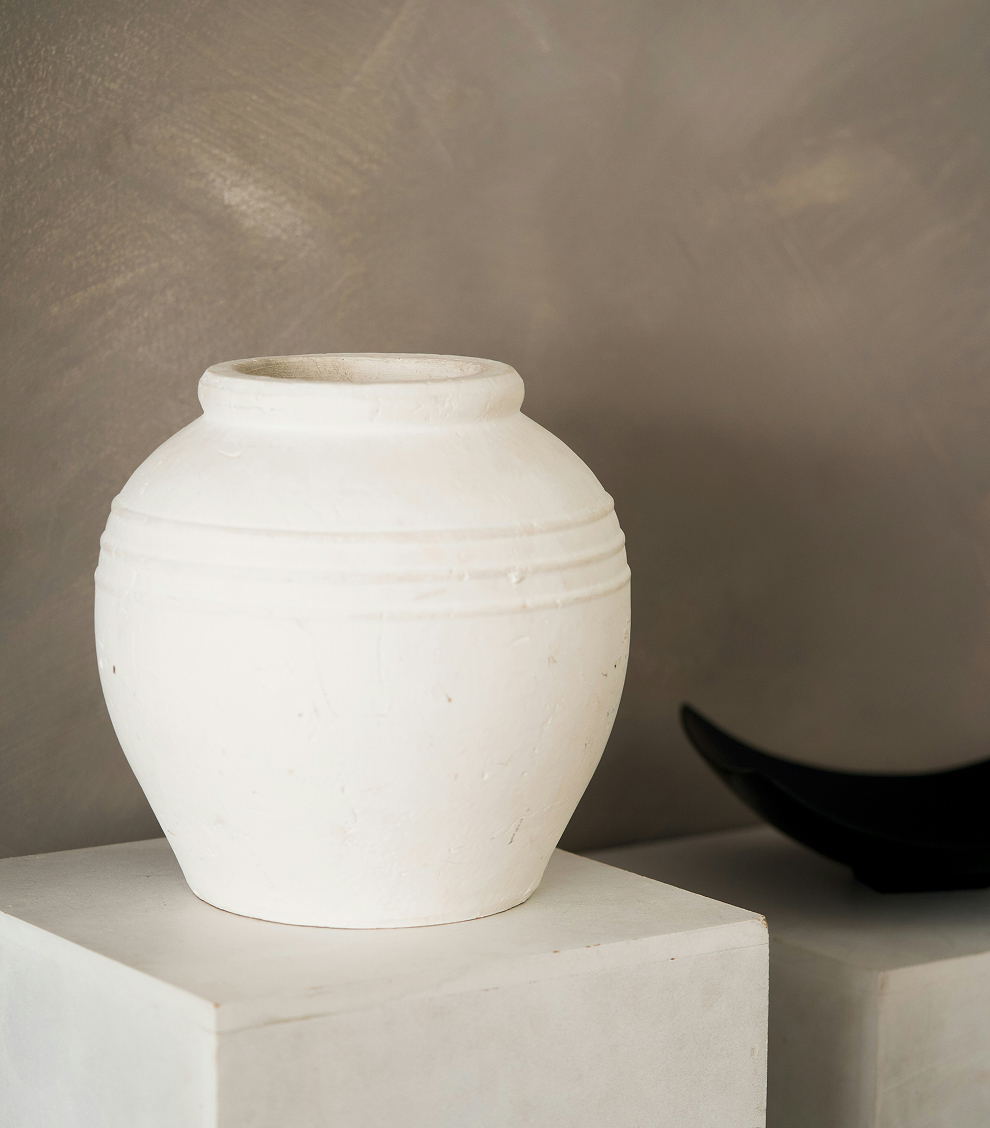 Tall Glass Vase